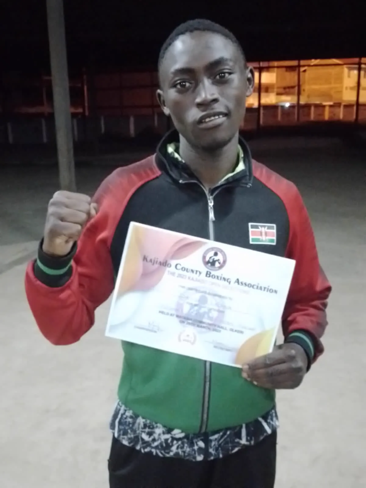 Boxer with Certificate